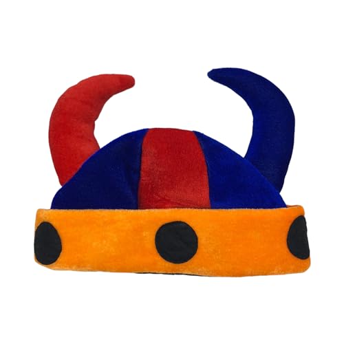 Fcnjsao Devil Horn Eimer Für Party Halloween Party Kopfbedeckung Für Erwachsene Unisex Horn Kopfbedeckung Maskeraden Kostümhut von Fcnjsao