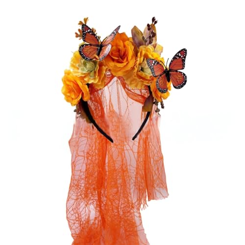 Fcnjsao Elegantes Brauthaarband Für Kinder Halloween Kopfbedeckung Bequeme Stirnbänder Für Halloween Partys Und Gespenstisches Haar Fcnjsao Elegantes Brauthaarband Für Kinder Halloween Kopfbedeckung Bequeme Stirnbänder Für Halloween Partys Und Gespenstisches Haar von Fcnjsao