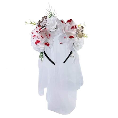 Fcnjsao Elegantes Brauthaarband Für Kinder Halloween Kopfbedeckung Bequeme Stirnbänder Für Halloween Partys Und Gespenstisches Haar Fcnjsao Elegantes Brauthaarband Für Kinder Halloween Kopfbedeckung Bequeme Stirnbänder Für Halloween Partys Und Gespenstisches Haar von Fcnjsao
