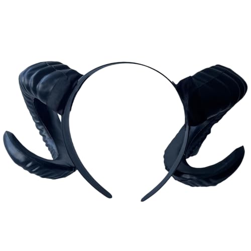 Fcnjsao Festliches Halloween Party Stirnband Mit Teufelshörnern Cosplay Kopfbedeckung Maskerade Requisiten Kostümzubehör von Fcnjsao