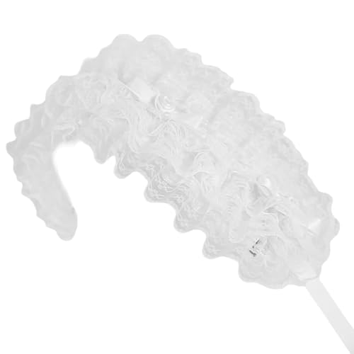 Fcnjsao Frauen Bögen Spitzen Kopfbedeckung Mit Schönen Rosettenbandstirnbändern Cosplay Flougcing Headwear Foto Requisiten Fcnjsao Frauen Bögen Spitzen Kopfbedeckung Mit Schönen Rosettenbandstirnbändern Cosplay Flougcing Headwear Foto Requisiten von Fcnjsao
