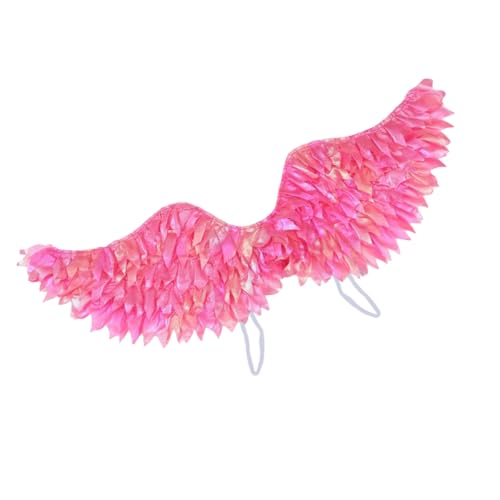 Fcnjsao Glitzernde Engelsflügel-Feen Schmetterlingsflügel Feen Halloween Prinzessin Verkleidungskostüme für Mädchen Cosplay Schmetterling von Fcnjsao