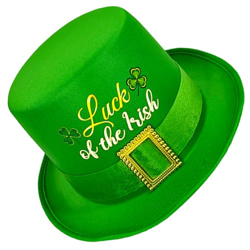Fcnjsao Irischer Nationalfeierhut, StPatricks-Day-Hut, Feiertagsparty, Kopfschmuck Fcnjsao Irischer Nationalfeierhut, StPatricks-Day-Hut, Feiertagsparty, Kopfschmuck von Fcnjsao