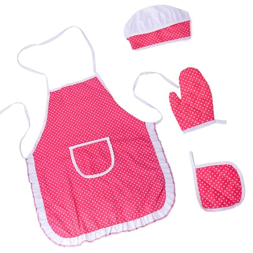 Fcnjsao Koch-Set für Kinder, Küche, Rollenspiel, Anziehkleidung, Schürze mit Hut, Kochhandschuh, Halloween, Cosplay, Koch, Kostüm für Kinder Fcnjsao Koch-Set für Kinder, Küche, Rollenspiel, Anziehkleidung, Schürze mit Hut, Kochhandschuh, Halloween, Cosplay, Koch, Kostüm für Kinder von Fcnjsao