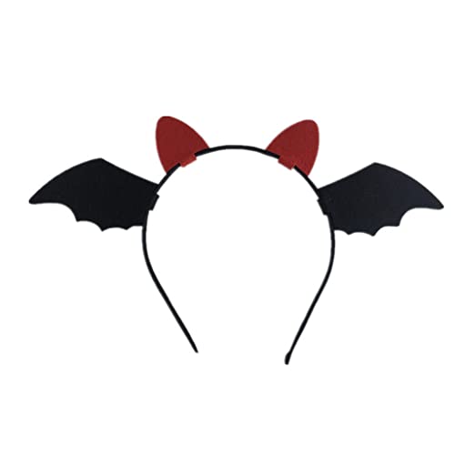 Fcnjsao Kopfbedeckung Cartoon Fledermaus Flügel Stirnbänder Fledermaus Haarreifen für Halloween Party Tragen Haarband Cosplay Thema für kreative Party Kostüm Fcnjsao Kopfbedeckung Cartoon Fledermaus Flügel Stirnbänder Fledermaus Haarreifen für Halloween Party Tragen Haarband Cosplay Thema für kreative Party Kostüm von Fcnjsao