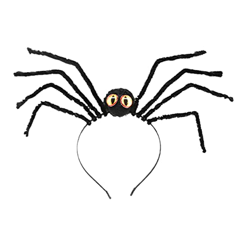 Fcnjsao Kopfbedeckung Stirnband für Frauen Halloween Tiaras Kronen Stirnband Haarreifen Foto Haarbänder Haarschmuck von Fcnjsao