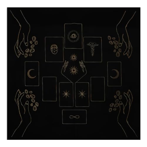 Fcnjsao Multifunktionale Tarotkarten Tischdecken Altäre Dekorationen Tarot Tischdecke Pendel Weissagungen Altäre Tischdecke Fcnjsao Multifunktionale Tarotkarten Tischdecken Altäre Dekorationen Tarot Tischdecke Pendel Weissagungen Altäre Tischdecke von Fcnjsao