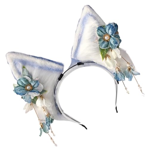 Fcnjsao Ohrstirnband Weiche Haarstücke Für Frauen Mädchen Halloween Cosplay Haarzubehör Verleihen Ihrem Look Niedlichkeit Niedlichkeit von Fcnjsao
