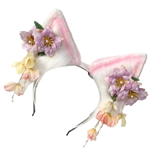 Fcnjsao Ohrstirnband Weiche Haarstücke Für Frauen Mädchen Halloween Cosplay Haarzubehör Verleihen Ihrem Look Niedlichkeit Niedlichkeit von Fcnjsao