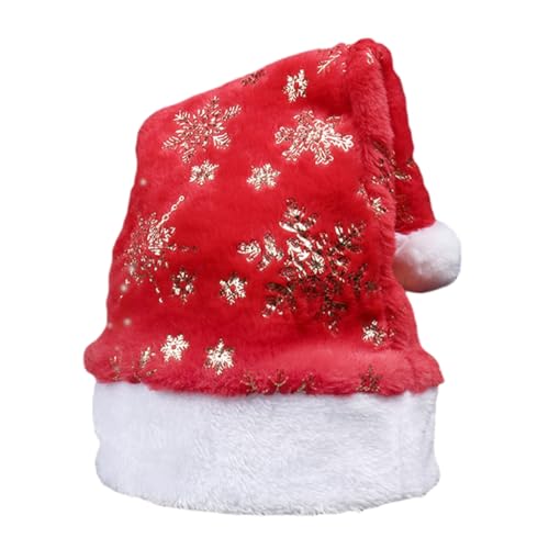 Fcnjsao Pailletten Weihnachten Santa Verdicken Plüsch Kopfbedeckung Weiß Pelzige Krempe Für Weihnachtsfeiern Cosplay Zubehör Fcnjsao Pailletten Weihnachten Santa Verdicken Plüsch Kopfbedeckung Weiß Pelzige Krempe Für Weihnachtsfeiern Cosplay Zubehör von Fcnjsao