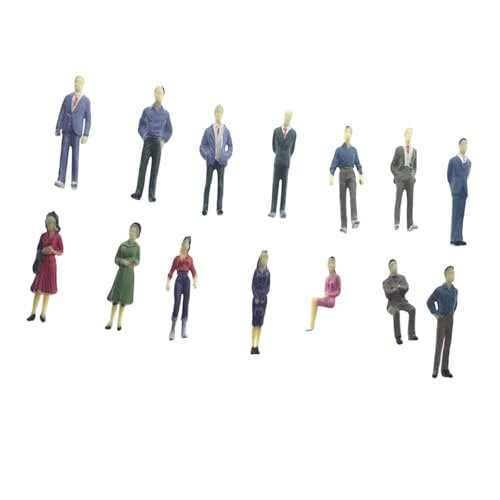 Fcnjsao Set mit 25 Miniatur-Stadt-Figuren in verschiedenen Posen, ideal für Architekturmodelle und Schulprojekte, Modellbausätze, Urbane, Miniaturen, pädagogische Dioramen Fcnjsao Set mit 25 Miniatur-Stadt-Figuren in verschiedenen Posen, ideal für Architekturmodelle und Schulprojekte, Modellbausätze, Urbane, Miniaturen, pädagogische Dioramen von Fcnjsao