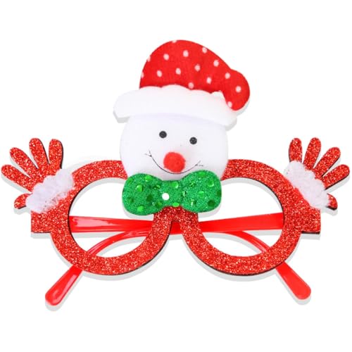 Fcnjsao Sonnenbrillenrahmen Neuheit Kostüm Brillenrahmen Weihnachtsdekorationen Für Neujahrsparty Ornamente Geschenke Fcnjsao Sonnenbrillenrahmen Neuheit Kostüm Brillenrahmen Weihnachtsdekorationen Für Neujahrsparty Ornamente Geschenke von Fcnjsao