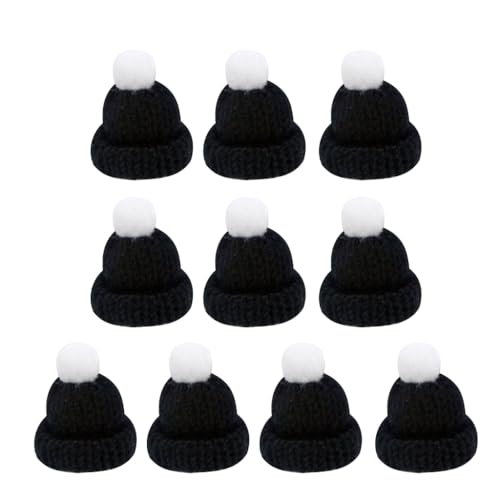 Fcnjsao Strickmützen für Geschenke, Haushaltsdekoration für Kinder, Mädchen, Jungen, 10 Stück Fcnjsao Strickmützen für Geschenke, Haushaltsdekoration für Kinder, Mädchen, Jungen, 10 Stück von Fcnjsao