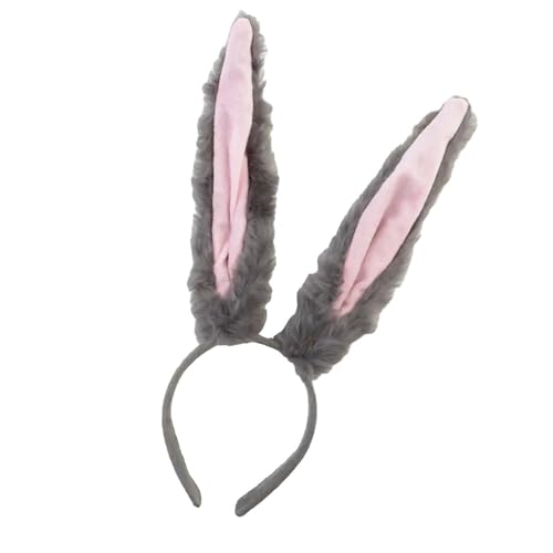 Fcnjsao Süße Kaninchen Ohren Haarbänder Für Fotostudio Halloween Auffällige Requisiten Für Halloween Party Täglich Kleidung Kopfbedeckung von Fcnjsao