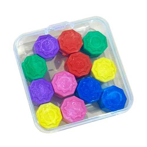 Fcnjsao Traditionelles Koreanisches Gonggi Spiel 12PCS Set Stone Catching Classical Hand Eye Coordination Training Spielzeug von Fcnjsao