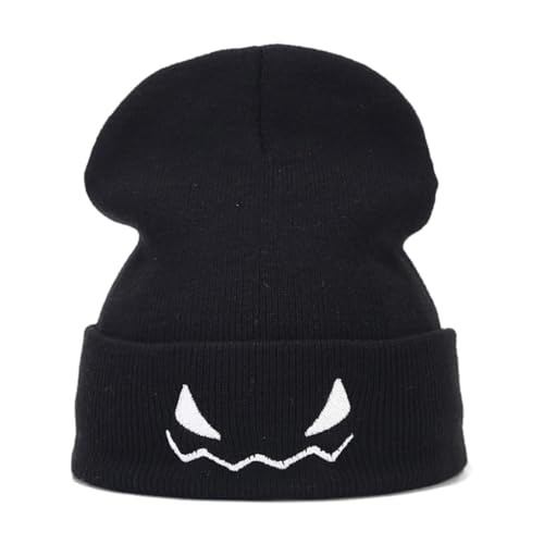 Fcnjsao Unisex Lustiger Specter gehäkelter Hip-Hop-Hut für Damen und Herren, Bild-Requisiten, Kürbis, Halloween-Party Fcnjsao Unisex Lustiger Specter gehäkelter Hip-Hop-Hut für Damen und Herren, Bild-Requisiten, Kürbis, Halloween-Party von Fcnjsao