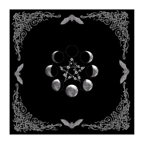 Fcnjsao Wahrsagerei Tischdecke Mondphase Stern Astrologie Tarot Karte Tischdecke Altäre Tuch Wahrsagerei Brettspiel Zubehör Fcnjsao Wahrsagerei Tischdecke Mondphase Stern Astrologie Tarot Karte Tischdecke Altäre Tuch Wahrsagerei Brettspiel Zubehör von Fcnjsao