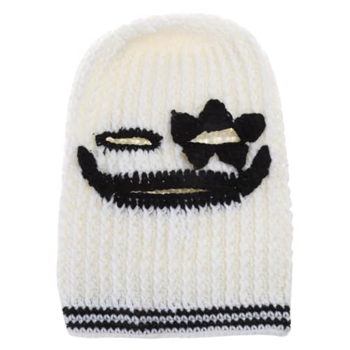 Fcnjsao Warmer Strickpullover für Damen, Erwachsene, 3 Löcher, Unisex, Halloween-Hut, Party-Requisiten von Fcnjsao