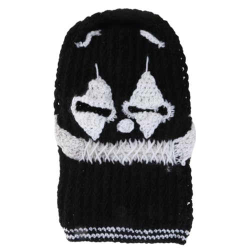 Fcnjsao Warmer Strickpullover für Damen, Erwachsene, 3 Löcher, Unisex, Halloween-Hut, Party-Requisiten von Fcnjsao