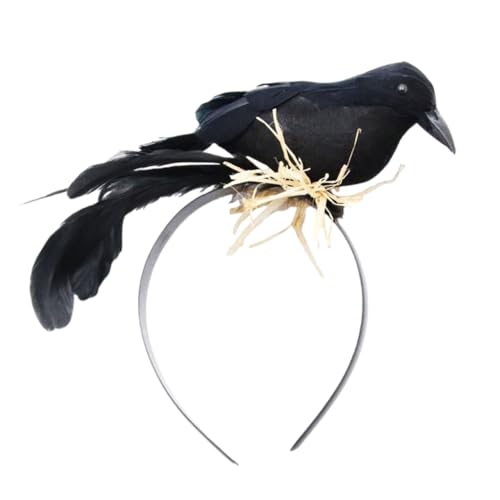 Halloween Krähen Stirnbänder Festival Atmosphären Kopfschmuck Langlebiger Kopfschmuck Für Kostümpartys von Fcnjsao
