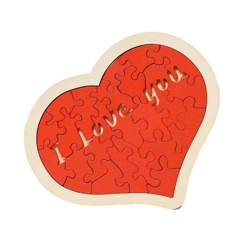 Herzholz Puzzle Kits Für Kinder Valentinstag Klassenzimmer Feiern Klassenzimmer Handwerksaktivitäten Kinder Handwerkskits Kits von Fcnjsao