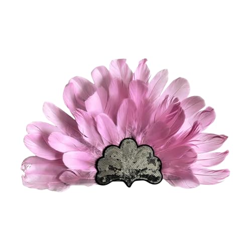 Indisches gefiedertes Stirnband mit weichem Band, Festival-Kostüm-Requisiten für Themenpartys und künstlerische Fotografie, Kopfschmuck mit Feder Indisches gefiedertes Stirnband mit weichem Band, Festival-Kostüm-Requisiten für Themenpartys und künstlerische Fotografie, Kopfschmuck mit Feder von Fcnjsao