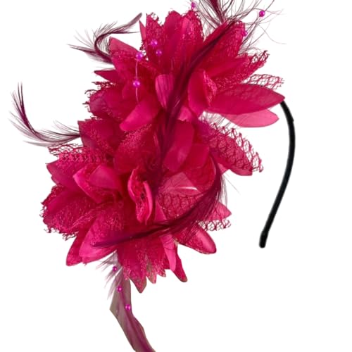 Luxuriöses Weiches Gefiedertes Haarteil Blumen Kopfbedeckung Verstellbares Stirnband Für Halloween Festival Kostüm Coplay Party Luxuriöses Weiches Gefiedertes Haarteil Blumen Kopfbedeckung Verstellbares Stirnband Für Halloween Festival Kostüm Coplay Party von Fcnjsao