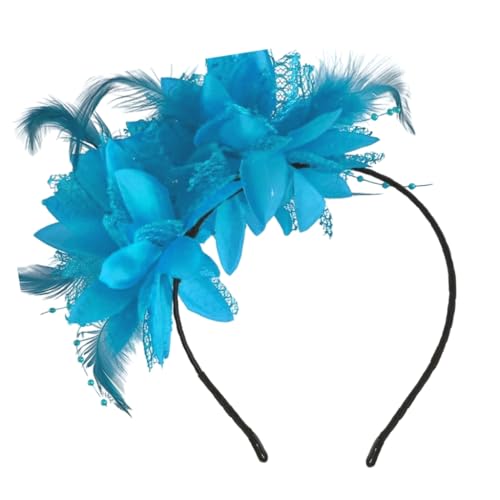 Luxuriöses Weiches Gefiedertes Haarteil Blumen Kopfbedeckung Verstellbares Stirnband Für Halloween Festival Kostüm Coplay Party Luxuriöses Weiches Gefiedertes Haarteil Blumen Kopfbedeckung Verstellbares Stirnband Für Halloween Festival Kostüm Coplay Party von Fcnjsao
