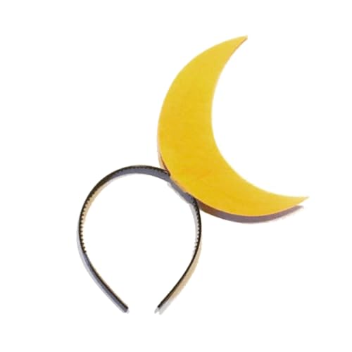 Stilvoller Sonnenelefant Haarreif Auffälliger Kopfschmuck gelbe Kopfbedeckung für Bühne Halloween Cosplay Rollenspiele Mond Stirnbänder Stilvoller Sonnenelefant Haarreif Auffälliger Kopfschmuck gelbe Kopfbedeckung für Bühne Halloween Cosplay Rollenspiele Mond Stirnbänder von Fcnjsao