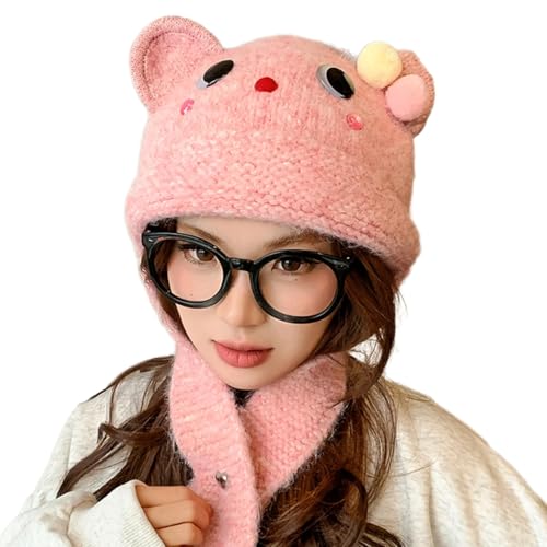 Übergroßer Bärenhut Mit Ohr Mit Festfarb Ski Pelzhut Cartoon Foto Requisiten Freien Head Wrap Für Halloween von Fcnjsao