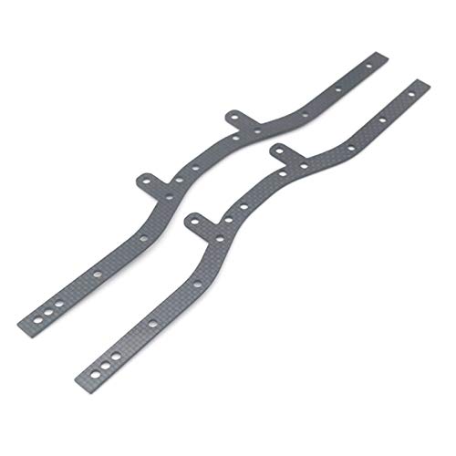 Fcuajdkq 2-teiliges Kohlefaser-Chassis für Raupen-LKW-Teile C-14 / C-24 4WD 1/16 RC Auto Fcuajdkq 2-teiliges Kohlefaser-Chassis für Raupen-LKW-Teile C-14 / C-24 4WD 1/16 RC Auto von Fcuajdkq