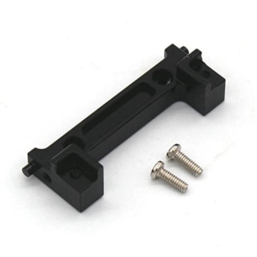 Fcuajdkq Heckstoßstangenhalterung aus Metall für 1/18 FMS Patriot Katana K10 RC Car Upgrade Teile, Schwarz von Fcuajdkq