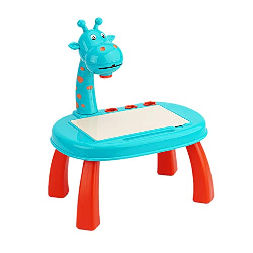 Fcuajdkq Kinder Projektor, Malerei, Spielzeug, Lernschreibtisch, Kinder, pädagogische Spiele, multifunktional, mit Zahl und Buchstabe (B) von Fcuajdkq