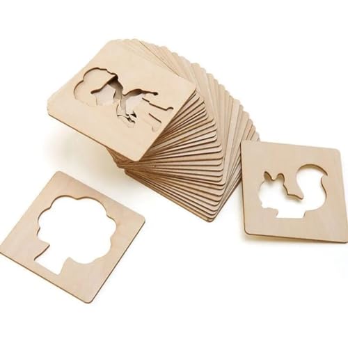 Fcuajdkq Malspielzeug für Kinder, pädagogisches Spielzeug für Kleinkinder, Bastelschablonen aus Holz, Puzzle, pädagogisches Spielzeug Fcuajdkq Malspielzeug für Kinder, pädagogisches Spielzeug für Kleinkinder, Bastelschablonen aus Holz, Puzzle, pädagogisches Spielzeug von Fcuajdkq