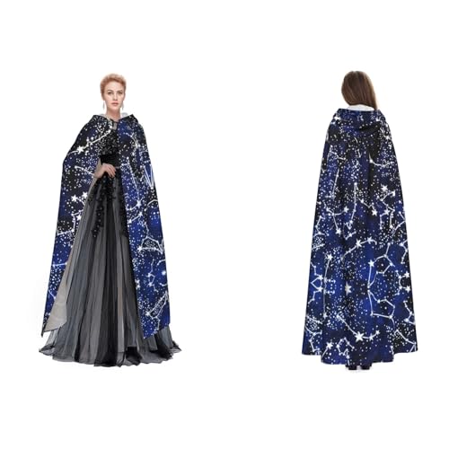 Fdfekgvplp Bedruckter Kapuzenumhang, leuchtet im Dunkeln, Halloween, Mittelalter-Kostüm, Erwachsene, Cosplay, langer Umhang für Damen und Herren Fdfekgvplp Bedruckter Kapuzenumhang, leuchtet im Dunkeln, Halloween, Mittelalter-Kostüm, Erwachsene, Cosplay, langer Umhang für Damen und Herren von Fdfekgvplp