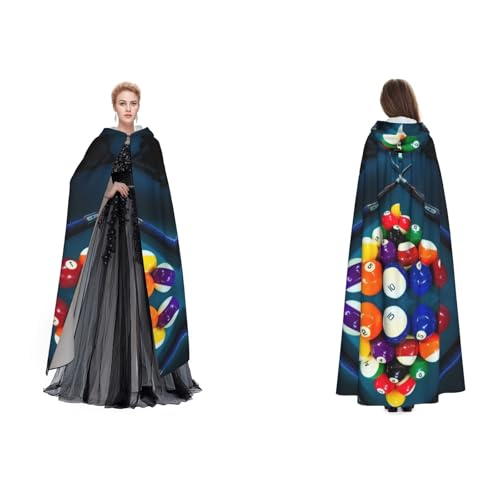 Fdfekgvplp Billard bedruckter Kapuzenumhang Halloween Mittelalter Kostüm Erwachsene Cosplay Langer Umhang für Damen und Herren Fdfekgvplp Billard bedruckter Kapuzenumhang Halloween Mittelalter Kostüm Erwachsene Cosplay Langer Umhang für Damen und Herren von Fdfekgvplp