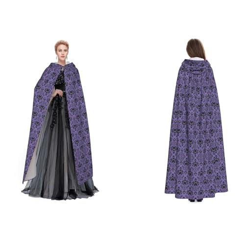Fdfekgvplp Haunted Mansion bedruckter Kapuzenumhang Halloween Mittelalter Kostüm Erwachsene Cosplay Langer Umhang für Damen und Herren Fdfekgvplp Haunted Mansion bedruckter Kapuzenumhang Halloween Mittelalter Kostüm Erwachsene Cosplay Langer Umhang für Damen und Herren von Fdfekgvplp