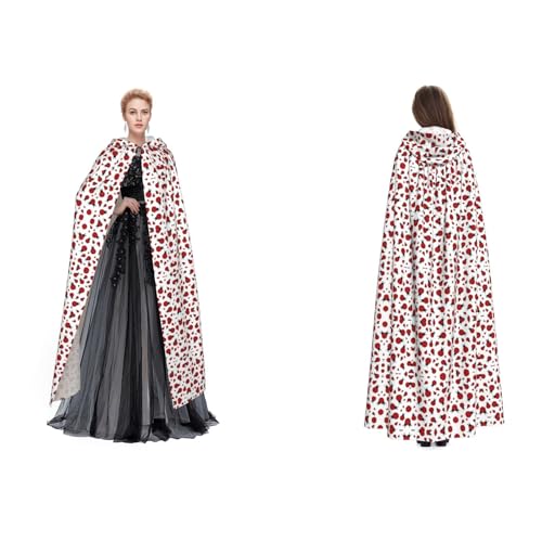 Fdfekgvplp Ladybug bedruckter Kapuzenumhang Halloween Mittelalter Kostüm Erwachsene Cosplay langer Umhang für Damen und Herren Fdfekgvplp Ladybug bedruckter Kapuzenumhang Halloween Mittelalter Kostüm Erwachsene Cosplay langer Umhang für Damen und Herren von Fdfekgvplp