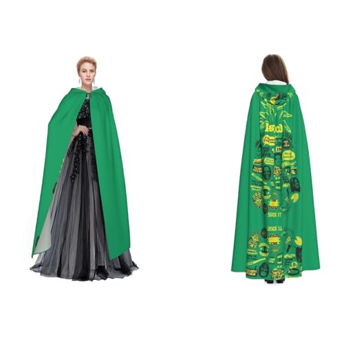 Fdfekgvplp Psych Ananas-Zitat, bedruckter Kapuzenumhang, Halloween, Mittelalter-Kostüm, Erwachsene, Cosplay, langer Umhang für Damen und Herren Fdfekgvplp Psych Ananas-Zitat, bedruckter Kapuzenumhang, Halloween, Mittelalter-Kostüm, Erwachsene, Cosplay, langer Umhang für Damen und Herren von Fdfekgvplp
