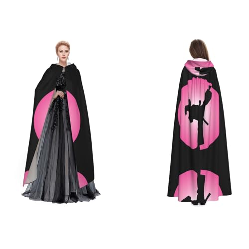 Fdfekgvplp Taekwondo-Design, bedruckter Kapuzenumhang, Halloween, Mittelalter-Kostüm, Erwachsene, Cosplay, langer Umhang für Damen und Herren Fdfekgvplp Taekwondo-Design, bedruckter Kapuzenumhang, Halloween, Mittelalter-Kostüm, Erwachsene, Cosplay, langer Umhang für Damen und Herren von Fdfekgvplp