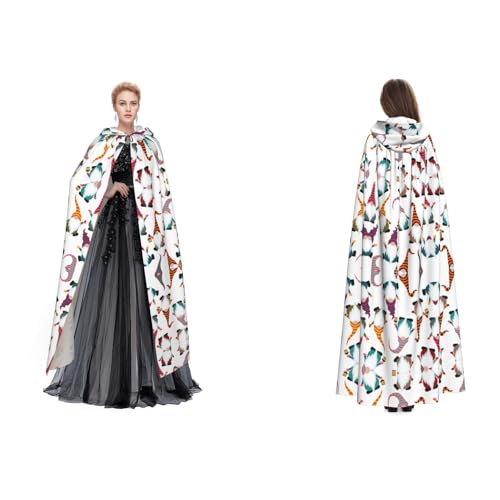 Fdfekgvplp Weihnachtlicher lustiger Zwergen-Umhang mit Kapuze, Halloween, Mittelalter-Kostüm, Erwachsenenkostüm, Cosplay, langer Umhang für Damen und Herren Fdfekgvplp Weihnachtlicher lustiger Zwergen-Umhang mit Kapuze, Halloween, Mittelalter-Kostüm, Erwachsenenkostüm, Cosplay, langer Umhang für Damen und Herren von Fdfekgvplp