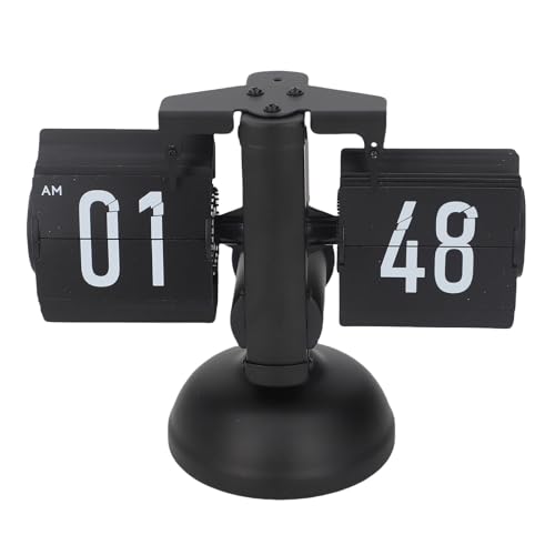 Automatische Flip Deskuhr Wieder Aufladbar - Edelstahl Digitaler Flip Down -Uhr mit Modernem Design, Automatische Seite Drehung, Stressabbaudekor für Wohnzimmer für Heimbüro Automatische Flip Deskuhr Wieder Aufladbar - Edelstahl Digitaler Flip Down -Uhr mit Modernem Design, Automatische Seite Drehung, Stressabbaudekor für Wohnzimmer für Heimbüro von Fdit