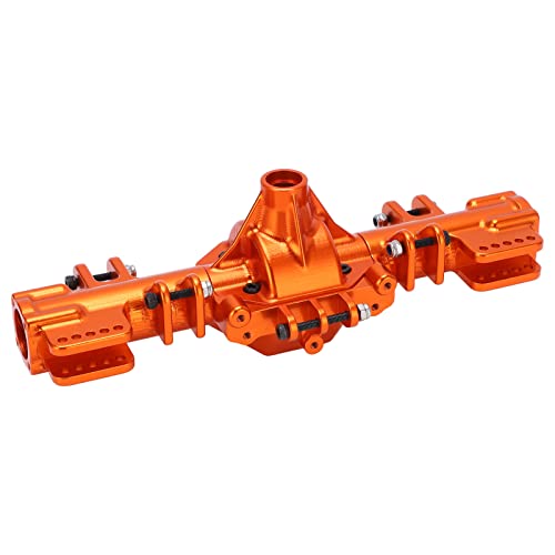 Exquisites Achsgehäuse-Upgrade aus Aluminiumlegierung für Losi LMT 1/8 RC-Auto, Eloxiertes Brückengehäuse mit Heller Farbe, Einfache Installation und Entfernung (ORANGE) von Fdit