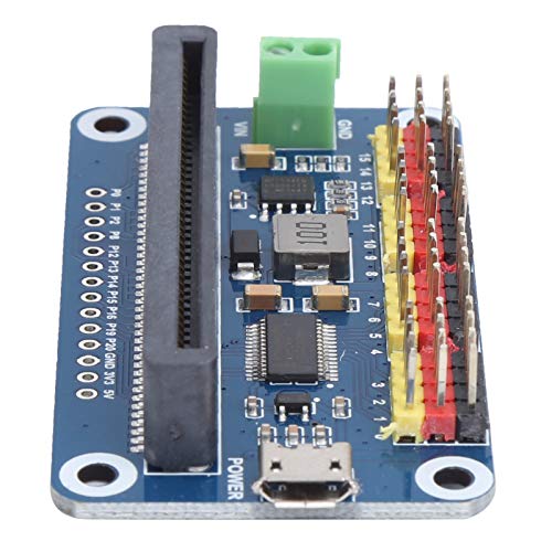 Fdit 16 Servo Triver Board I2C Schnittstellensteuerung 16 -Wege -Lenkmotorkomponenten Geeignet für das Antrieb von Roboter Servos PCB Material von Fdit