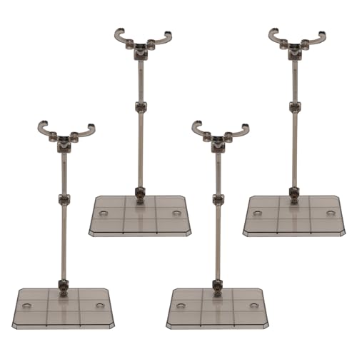 Fdit 5 PCs Aktionsabbildung Anzeigeständer, Vielseitige Einrichtung Anpassbare Bühne, Kunststoff Easy Montage Leichtes Tragbares, Kompatibel mit 1/144 Spielzeug, Schwarz Fdit 5 PCs Aktionsabbildung Anzeigeständer, Vielseitige Einrichtung Anpassbare Bühne, Kunststoff Easy Montage Leichtes Tragbares, Kompatibel mit 1/144 Spielzeug, Schwarz von Fdit