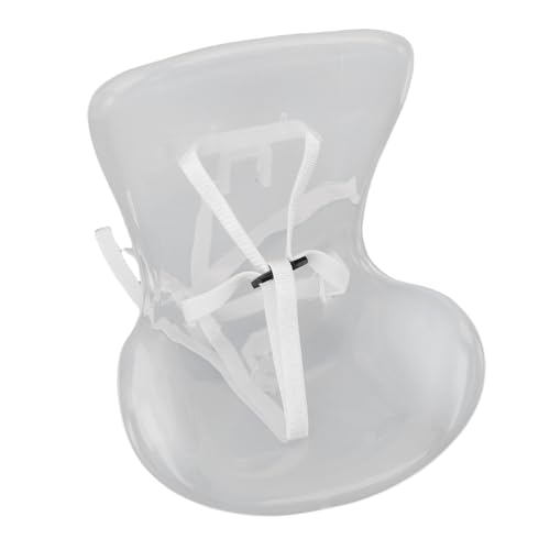 Fdit Auto Puppenstuhl, Dekorative Sofa -Sitzpuppenclip auf Luftablüftungssicherheit Sitzpuppen mit Weichem Plüschkissen Abs Basisgurt für Auto- und Raumdekoration (Transparent) von Fdit