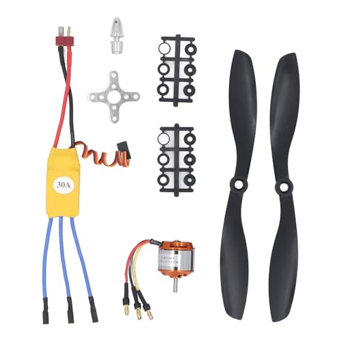 Fdit ESC 1400 KV Set für Motor ohne Bürsten für RC Quadricottero, Effiziente Flugzeugleistung mit Einem Größeren Rotor -Legierungsmaterial, Stahllegiermaterial Fdit ESC 1400 KV Set für Motor ohne Bürsten für RC Quadricottero, Effiziente Flugzeugleistung mit Einem Größeren Rotor -Legierungsmaterial, Stahllegiermaterial von Fdit