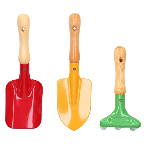 Fdit Kids Gardening Tool Set, Topfwerk -Werkzeuge Pflanzwerkzeuge mit Glatteren Kanten Angemessene Größe für Sukkulenten Topfpflanzen Gartenarbeit von Fdit