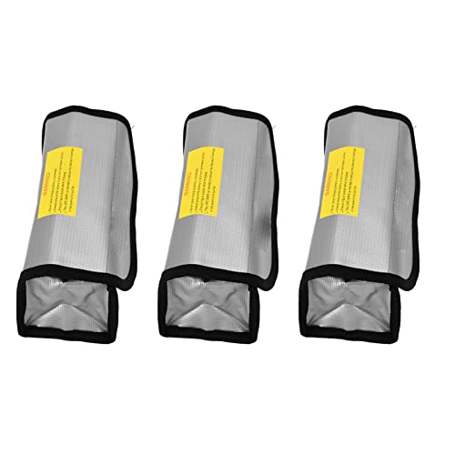 Fdit Lipo Battery Guard Safer Beutel Feuerfeste Explosionssichere Hohe Wärmewiderstand für Workshop 3PCs Fdit Lipo Battery Guard Safer Beutel Feuerfeste Explosionssichere Hohe Wärmewiderstand für Workshop 3PCs von Fdit