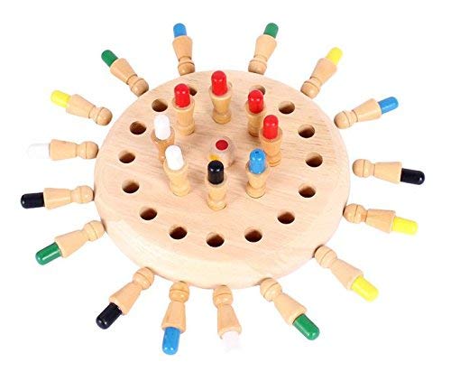 Fdit Puzzle-Spielzeug, 24 Stück Schachspeicher, Montessori für Kinder, Lernspielzeug aus Holz, für die Entwicklung des Gedächtnisses für Babys, Erinnerung an Chees von Fdit